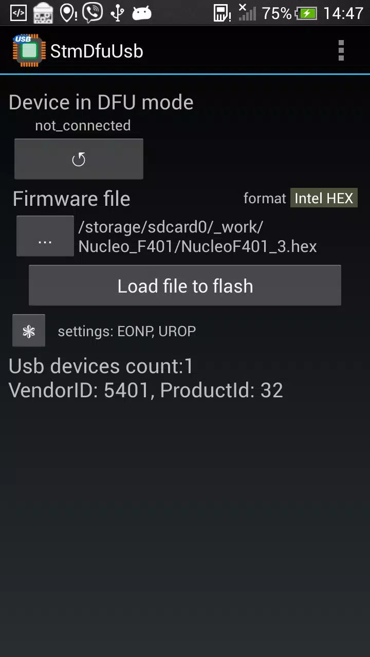 StmDfuUsb應用截圖第0張