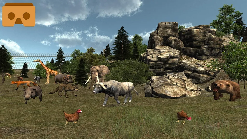 VR Virtual Zoo 3D Tangkapan skrin 0