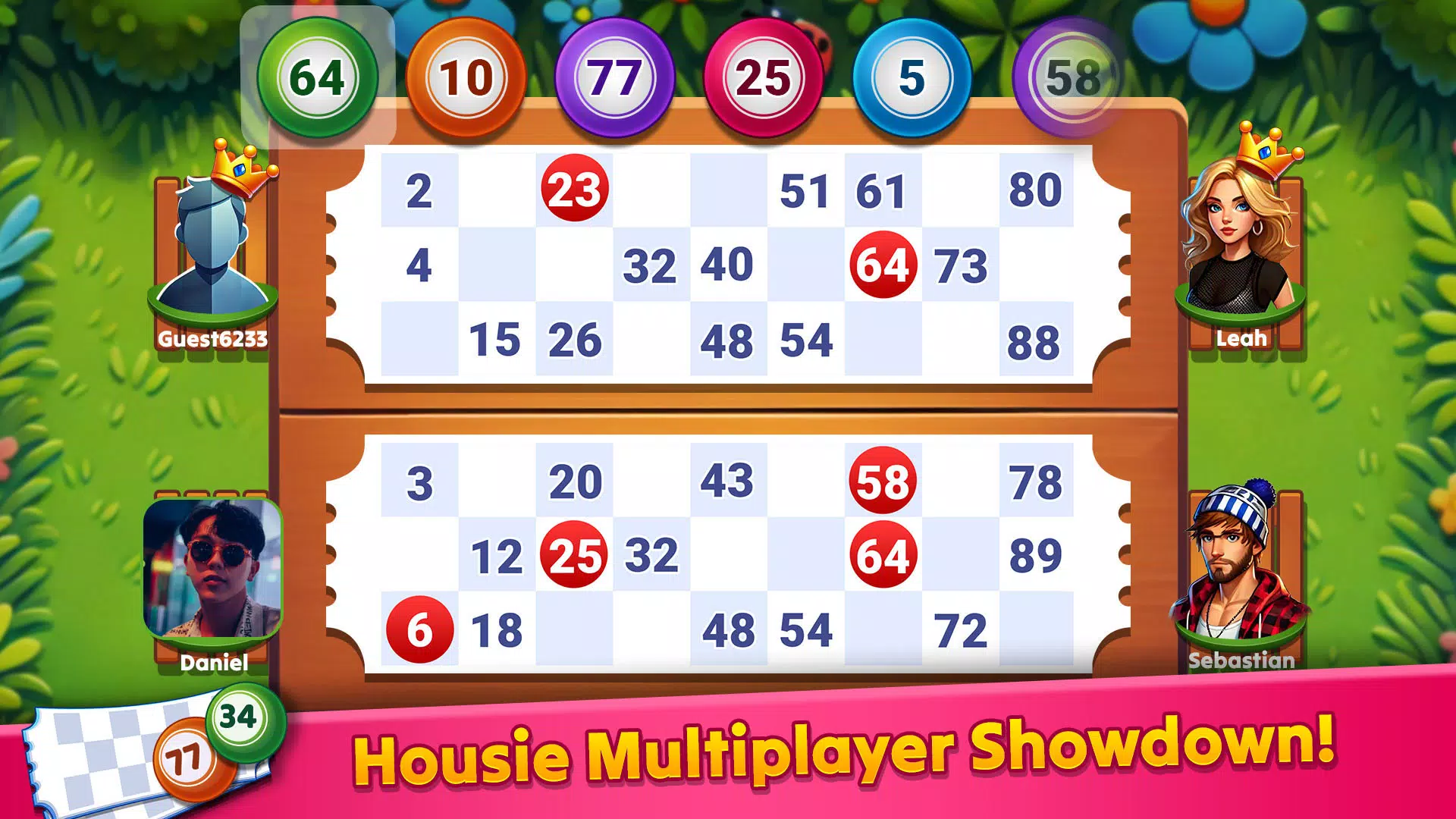 Bingo Housie Master ภาพหน้าจอ 1