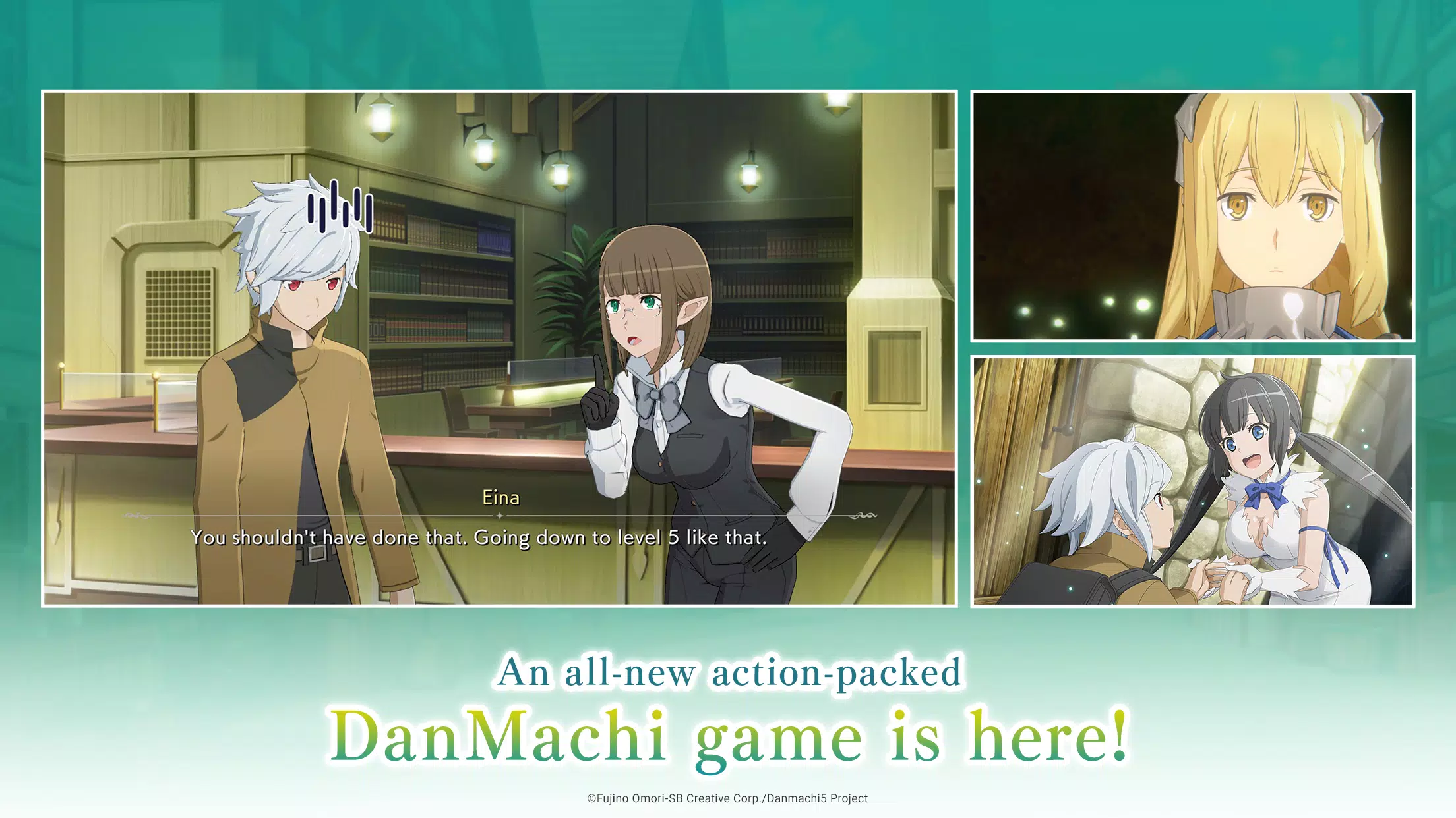 DanMachi BATTLE CHRONICLE Capture d'écran 1