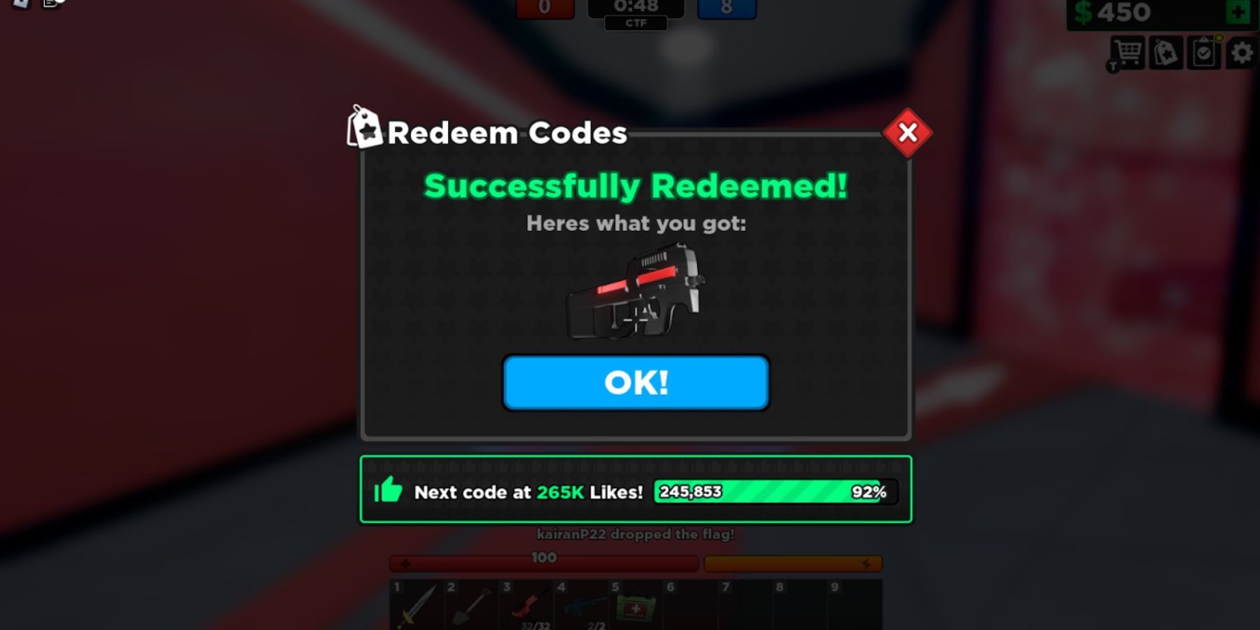 Redeeming Codes Image