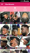 AfroBarber: men afro hairstyle Tangkapan skrin 0