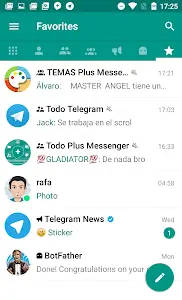 Plus Messenger Capture d'écran 0