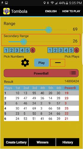 Lottery Strategy Capture d'écran 3