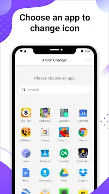 X Icon Changer - Change Icons Ảnh chụp màn hình 0