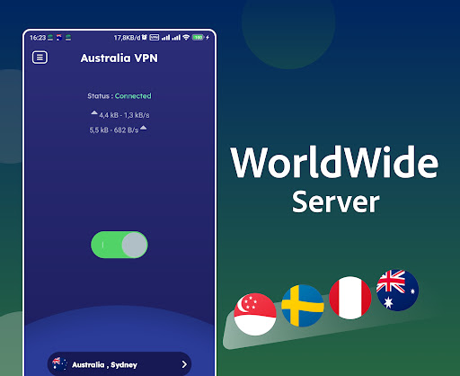 Australia VPN - Fast Proxy VPN Скриншот 2