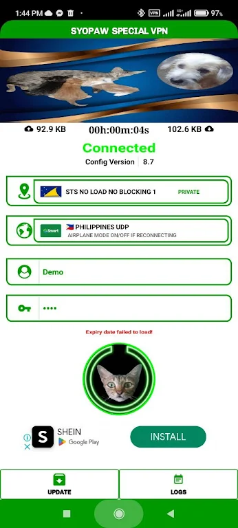 Syopaw Special VPN Screenshot 0