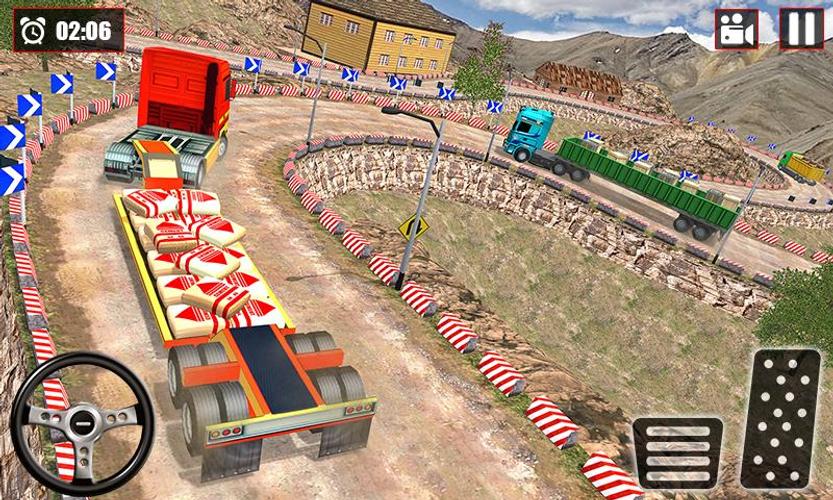 Offroad Snow Trailer Truck Dri Capture d'écran 1