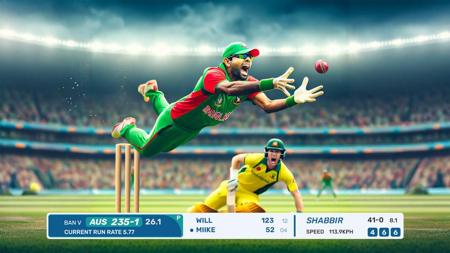 Real World T20 Cricket 2024 Captura de pantalla 3