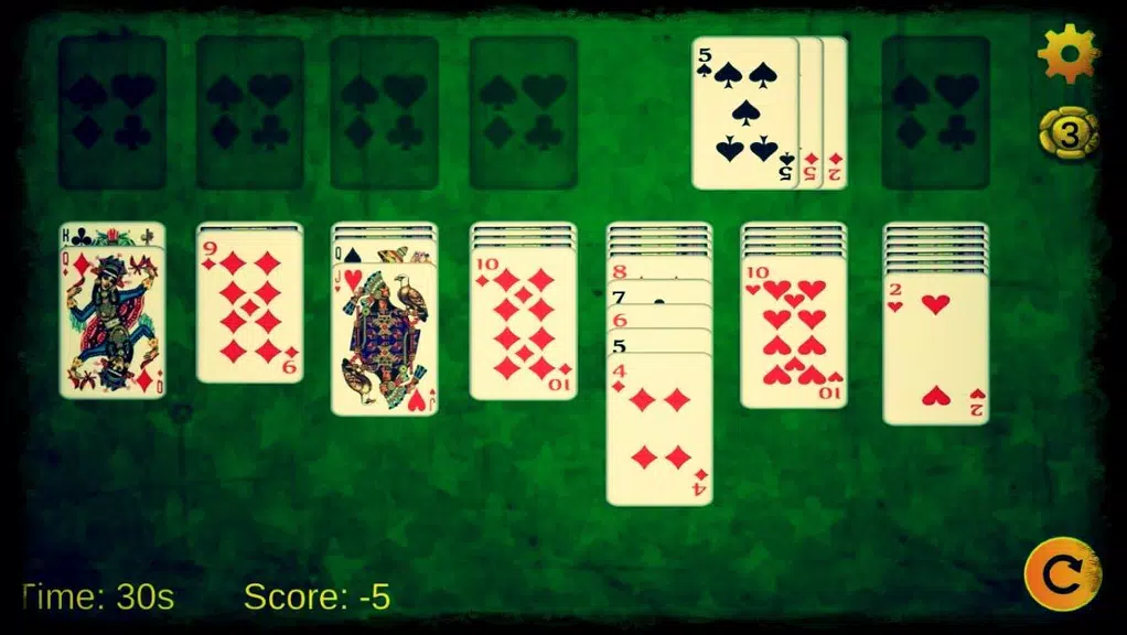 Mega Solitaire Card Game Schermafbeelding 3