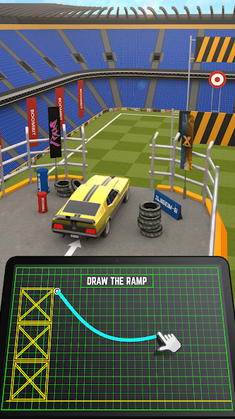 Schermata Ramp Car Jumping Mod 3