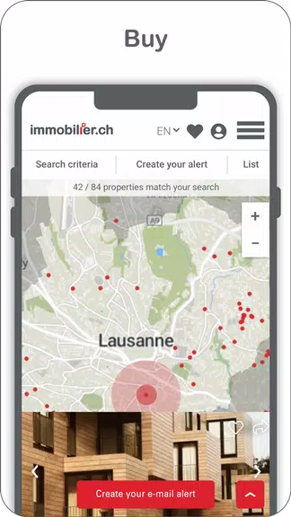 immobilier.ch 스크린샷 1