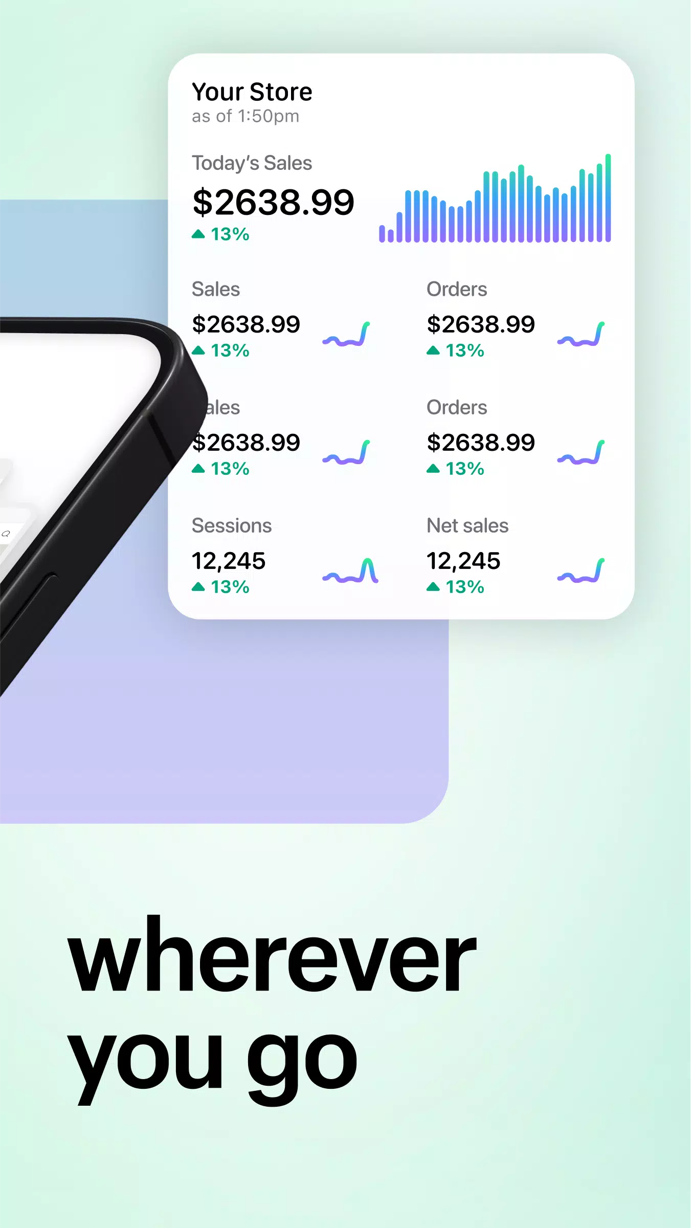 Shopify - 您的电子商务商店应用截图第1张