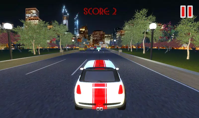 Single Player Traffic Racing ภาพหน้าจอ 3