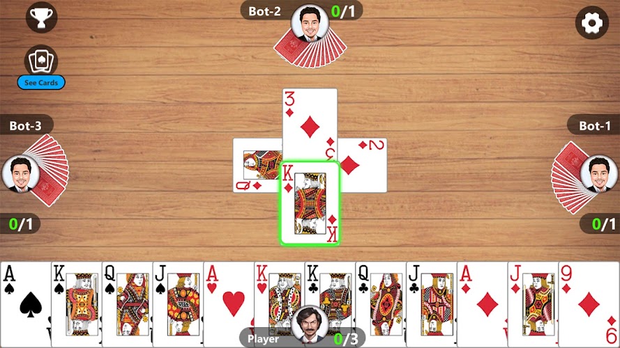 Callbreak Master 3 - Card Game ภาพหน้าจอ 2