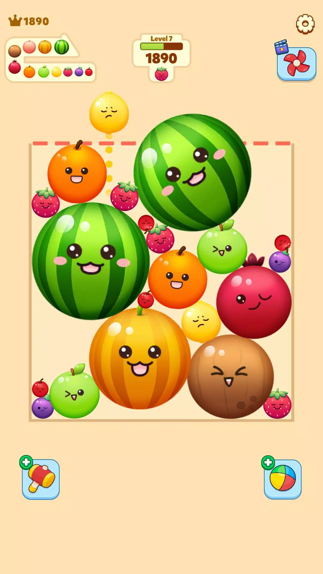 Fruit Merge Screenshot 1