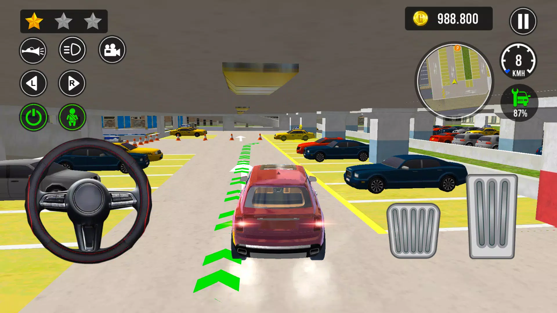 Real Car Parking Master 3D Pro स्क्रीनशॉट 1