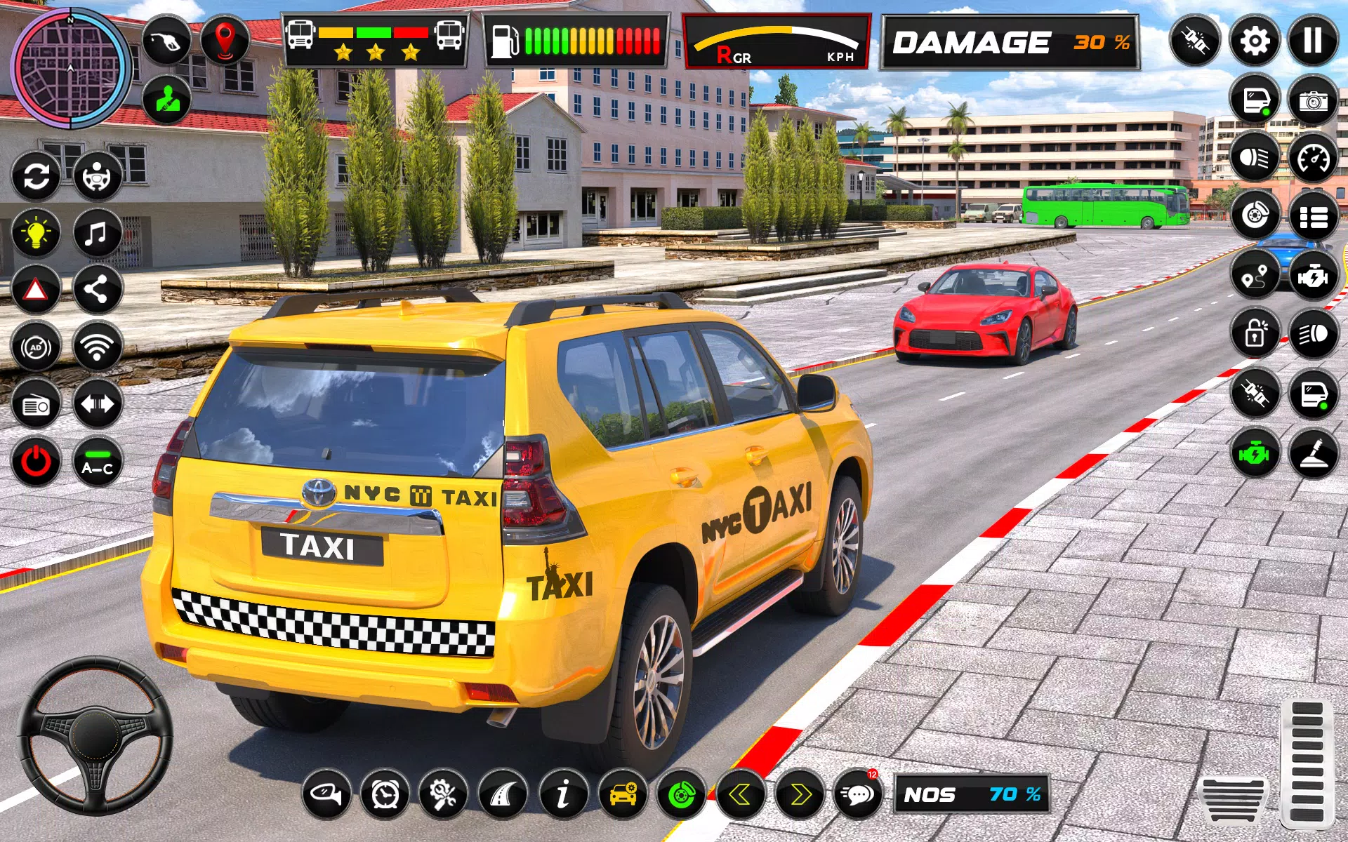 Taxi Simulator USA: City Drive Captura de tela 0