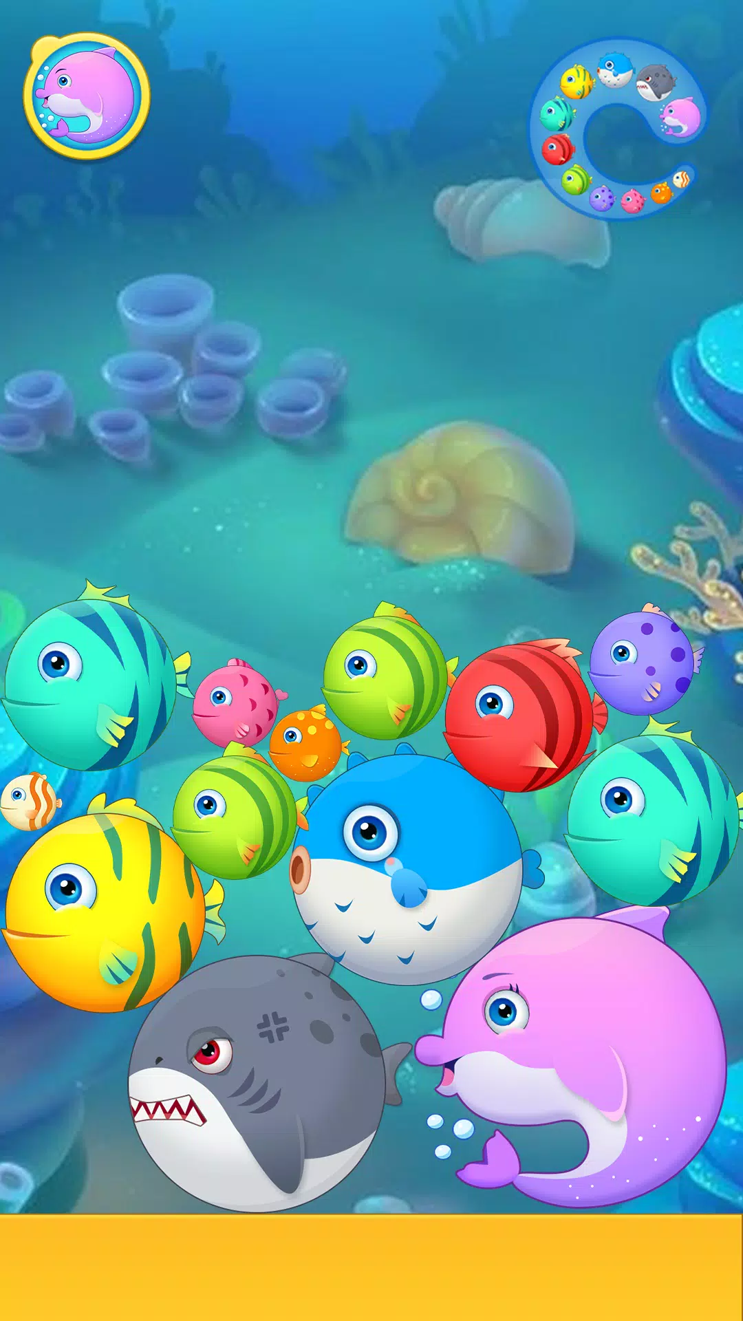 Sea Animals - Merge Game Tangkapan skrin 0