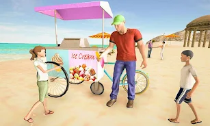 City Ice Cream Delivery Boy Zrzut ekranu 3