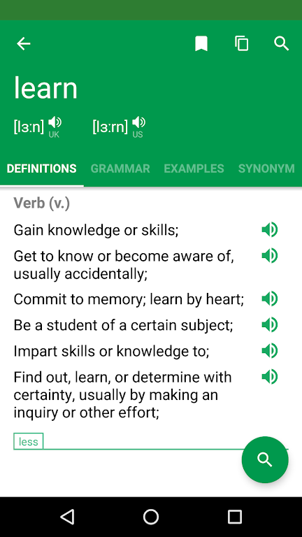 Dictionary and Translator Ảnh chụp màn hình 0