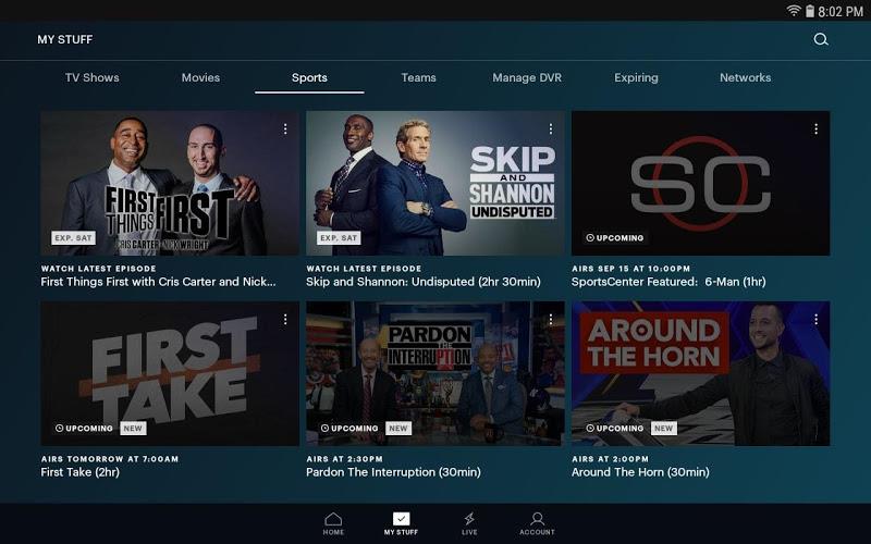 Hulu for Android TV Скриншот 1