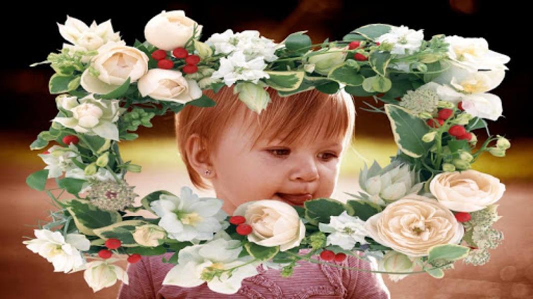 beauty flower photo frames স্ক্রিনশট 3