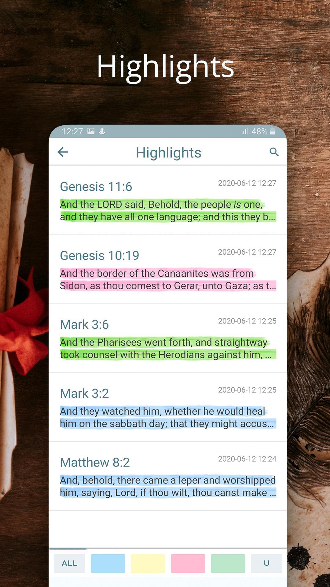 Holy Bible, New Testament Ảnh chụp màn hình 3