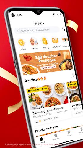 HungryPanda: Food Delivery স্ক্রিনশট 0