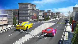 Chained Cars against Ramp Screenshot 2