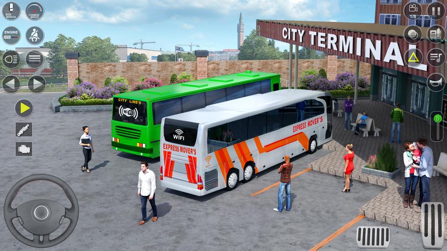 Modern Bus Transport Game 3D 스크린샷 3