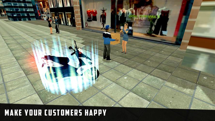 City Courier Delivery Rider Скриншот 3