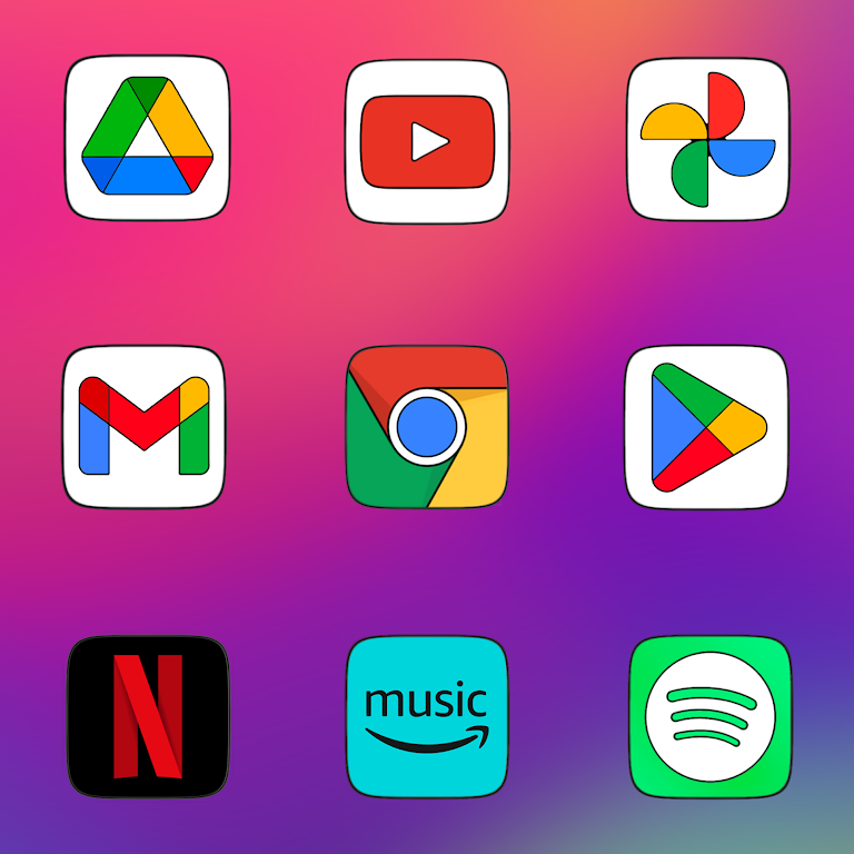 MIUl Carbon Icon Pack Mod Zrzut ekranu 3