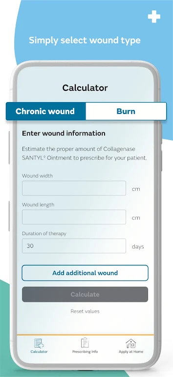 SANTYL* Dosing Calculator Schermafbeelding 2