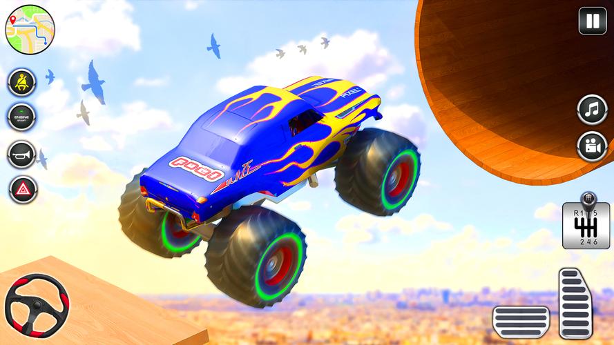 Monster Truck Simulator Games Ekran Görüntüsü 2