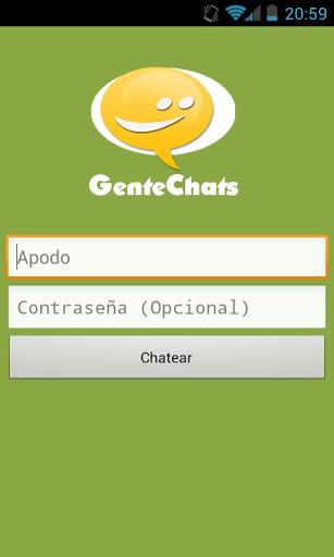 Schermata Chat GenteChats 0
