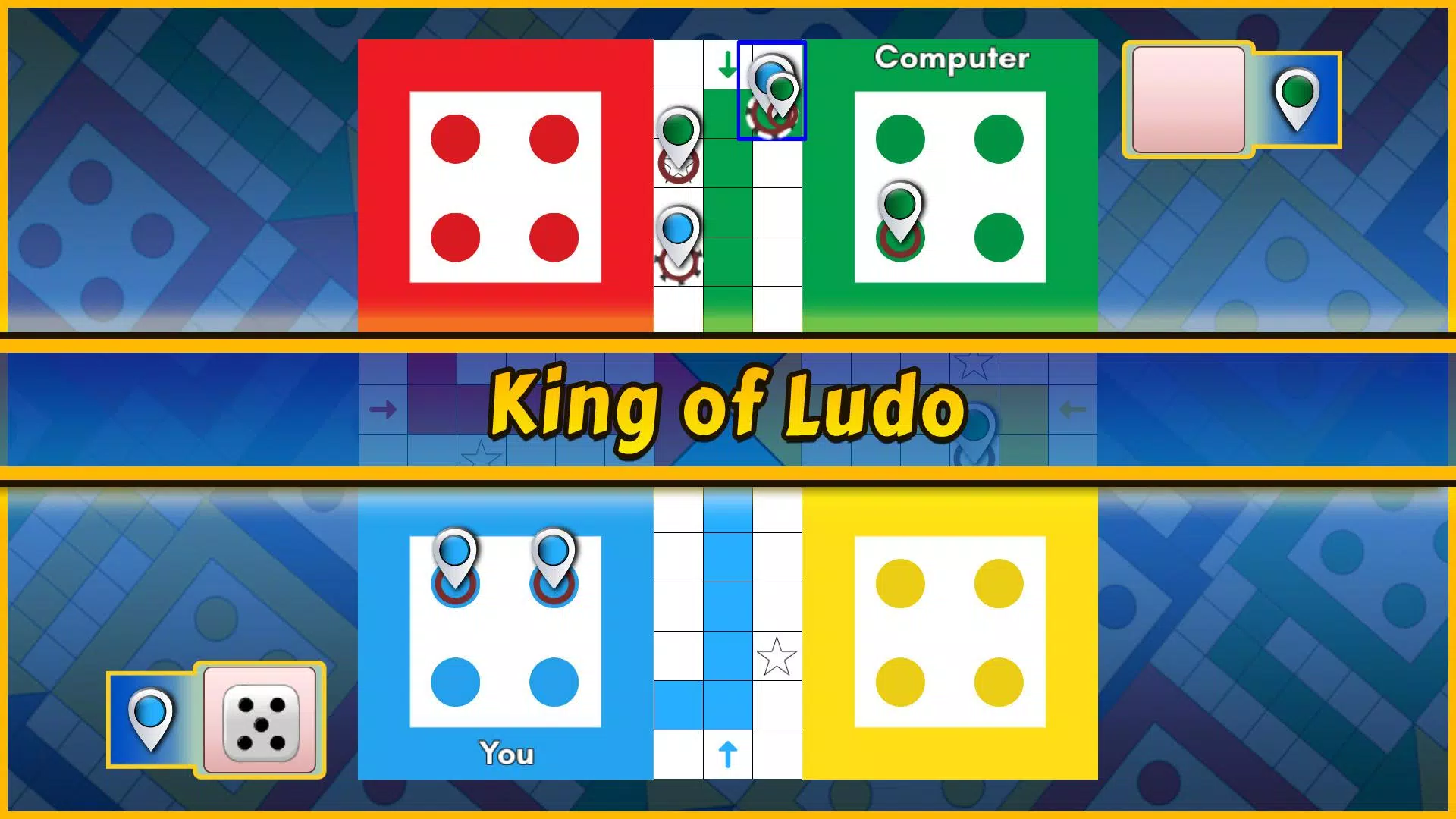 Ludo King™ TV Captura de tela 1