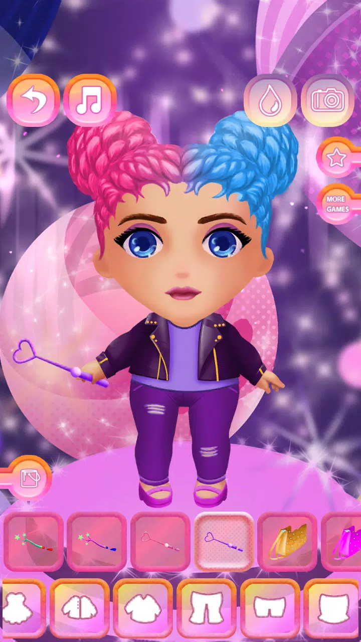 Cute Dolls: Dress Up for Girls Ảnh chụp màn hình 2