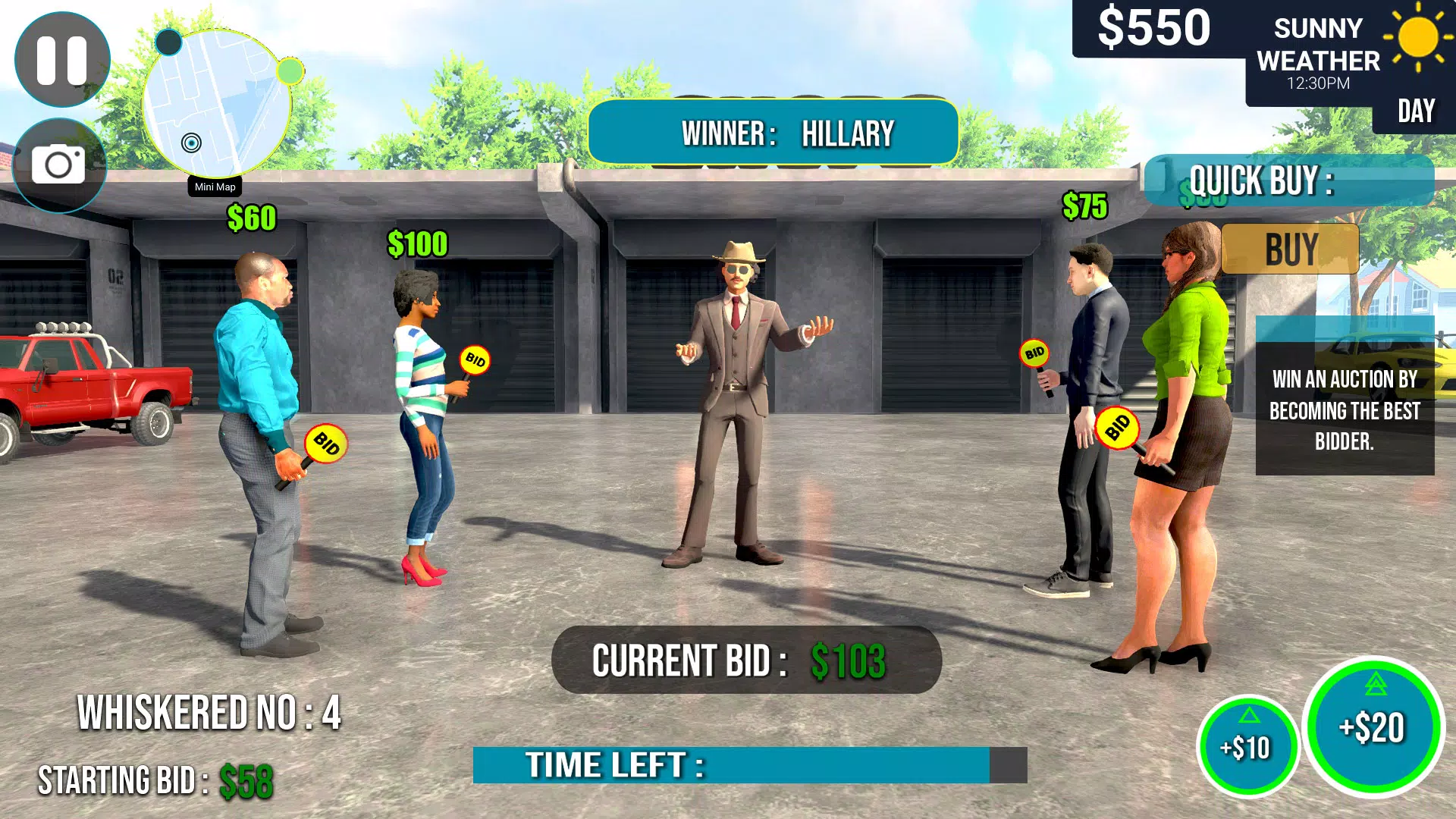 Storage Auction Shop Simulator 스크린샷 0