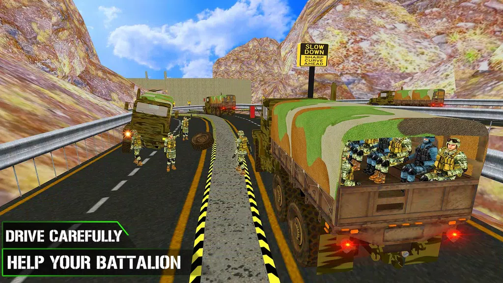 US Army Transporter Truck Game应用截图第1张