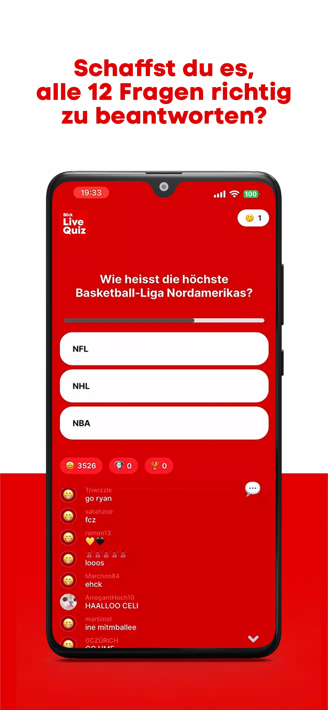 Blick Live Quiz Zrzut ekranu 2