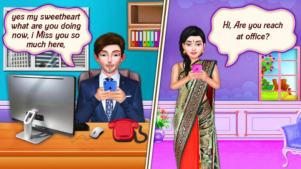 Indian Wedding Honeymoon Games Tangkapan skrin 2