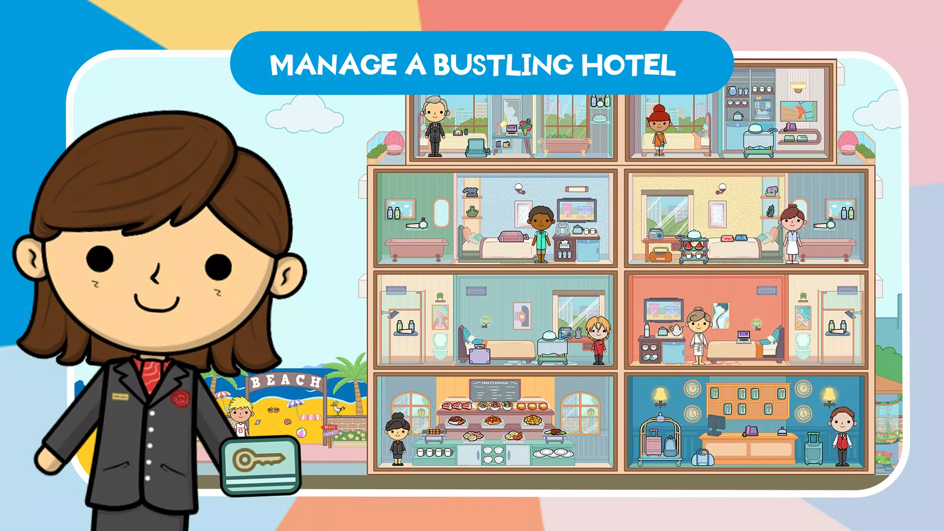 Lila's World: Hotel Vacation Screenshot 0