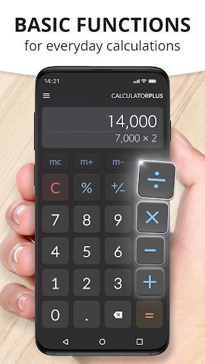 Calculator Plus with History (MOD) Screenshot 2