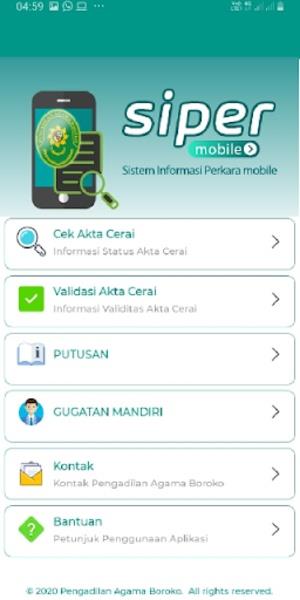 Siper Mobile Tangkapan skrin 3