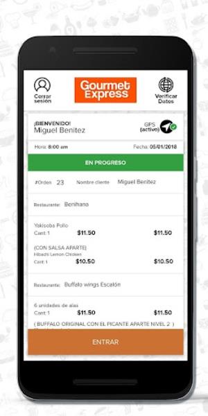 Gourmet Repartidor Ảnh chụp màn hình 2