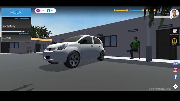 Taxi Online Simulator ID স্ক্রিনশট 1