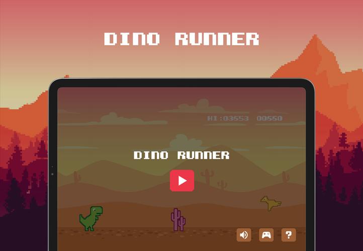 Dino - desert runner Captura de pantalla 3
