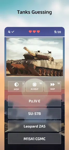 Guess the War Vehicle? WT Quiz Screenshot 0