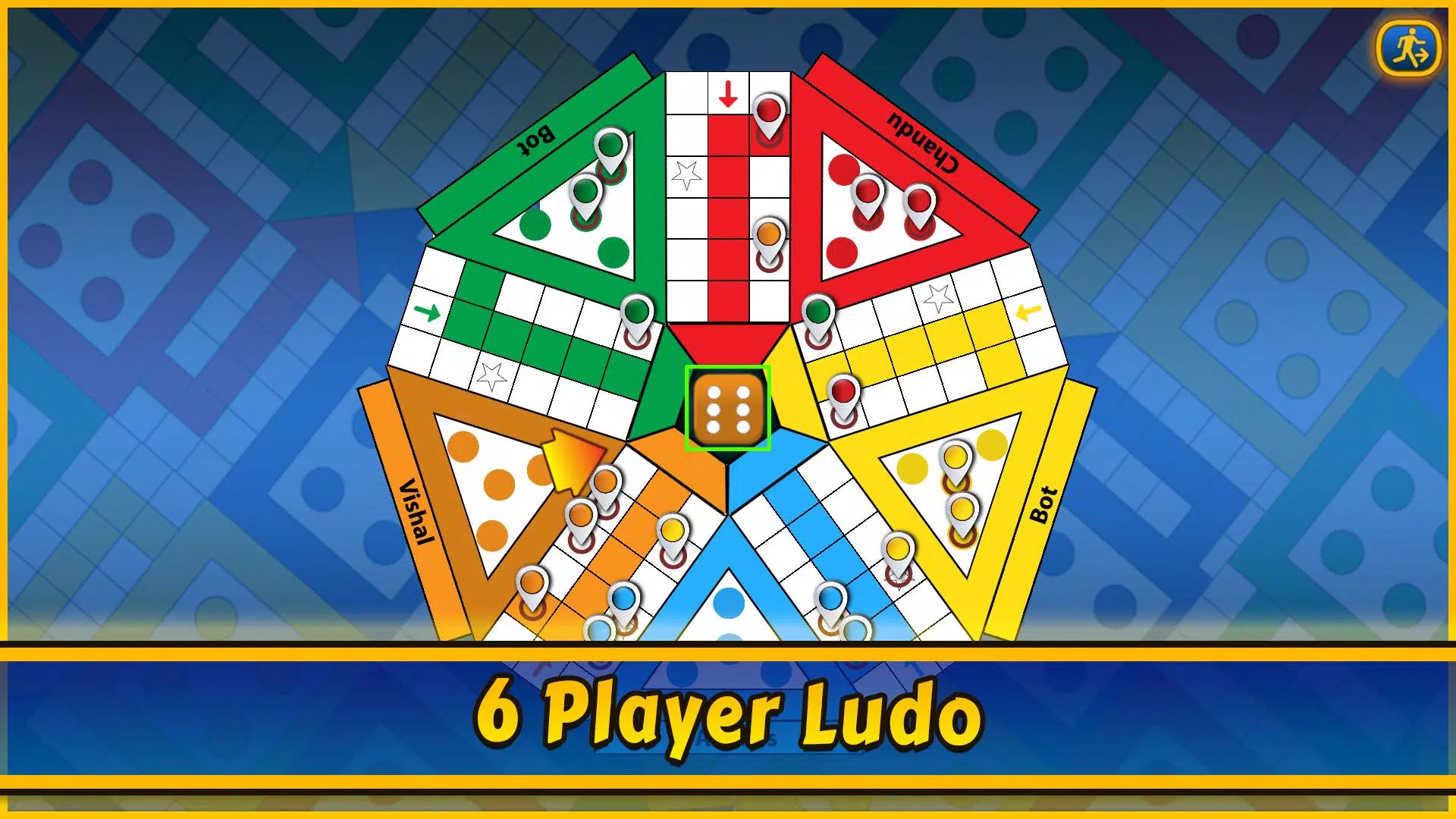 Ludo King™ TV Captura de tela 3
